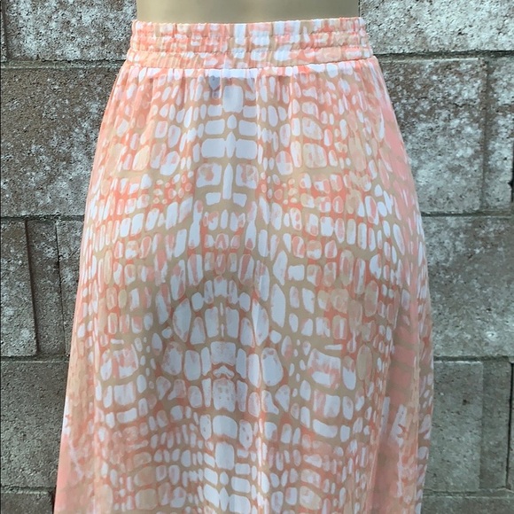 WORTHINGTON NWIT CHIFFON MAXI SKIRT M (No lining) - Picture 9 of 10